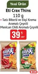 ETİ CRAX THİNS KRAKER 110 G